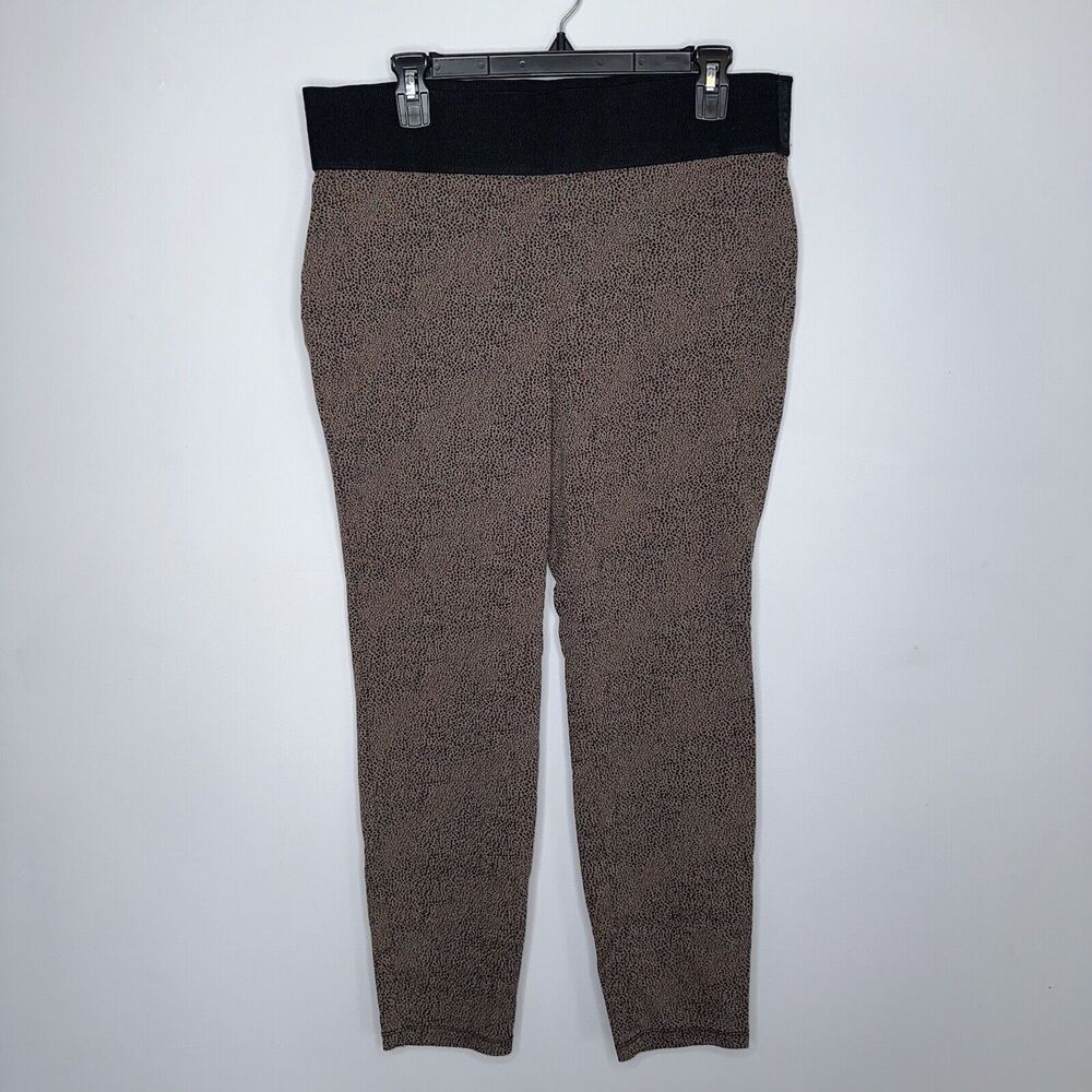 Soft Surroundings Women’s Pull On Skinny Leggings Pants Cheetah Print Size PL